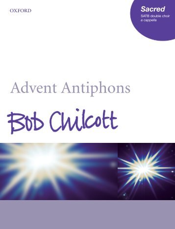 Bob Chilcott Advent Antiphons