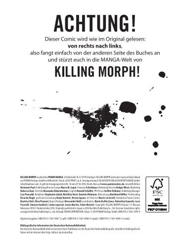 Killing Morph 3 (Leseprobe) DKIMO003