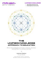 The Unifiedknowledge Approach to Education - A Summary Overview