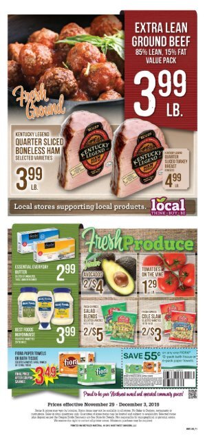 JC Market - Thanksgiving Deals