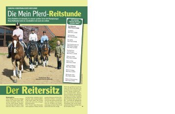 Die Mein Pferd-Reitstunde