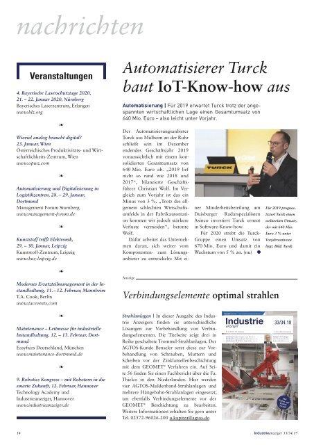 Industrieanzeiger 34.2019