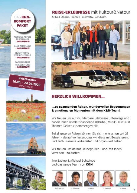 REISEIDEEN 2020 • Der neue Katalog der Kultour&Natour Touristik