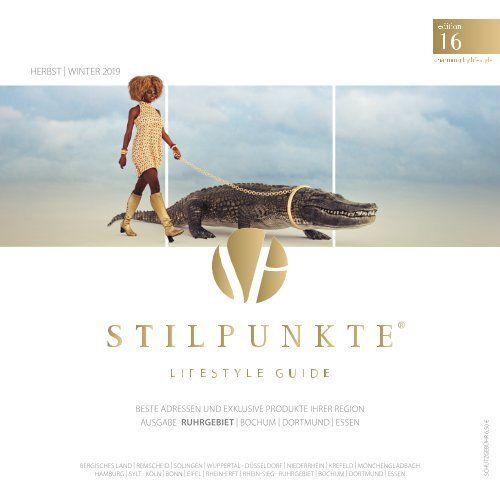 Stilpunkte Lifestyle Guide Ausgabe 16 Ruhrgebiet Herbst Winter 2019