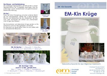 EM-Kin Krüge - EM-Chiemgau