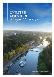 Chester, Cheshire and Beyond for Groups