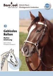 Gebisslos Reiten - Barefoot, Sabine Ullmann