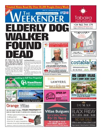 Weekender Alicante North Issue 119