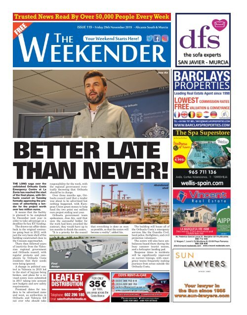 Weekender Alicante South Issue 119