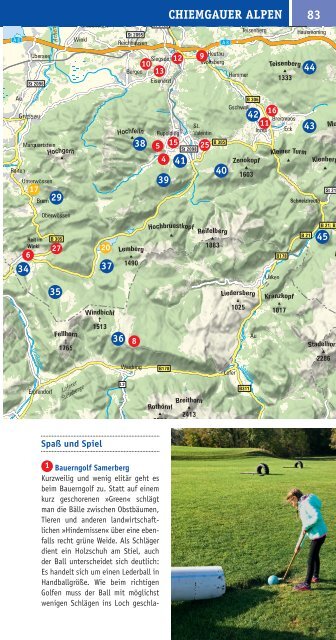 Leseprobe »Mit Kindern im Chiemgau«