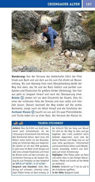 Leseprobe »Mit Kindern im Chiemgau«