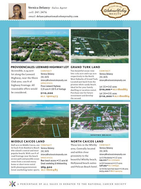 Turks & Caicos Islands Real Estate Winter/Spring 2019/20