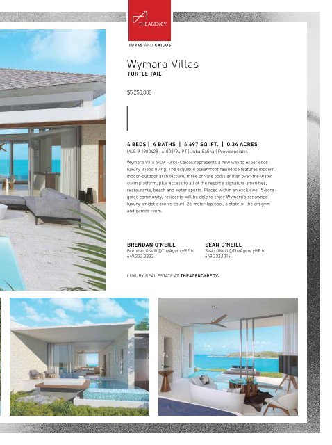 Turks & Caicos Islands Real Estate Winter/Spring 2019/20