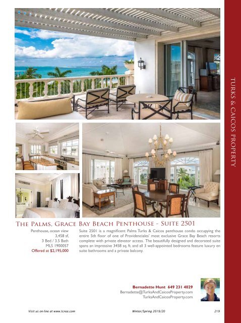 Turks & Caicos Islands Real Estate Winter/Spring 2019/20