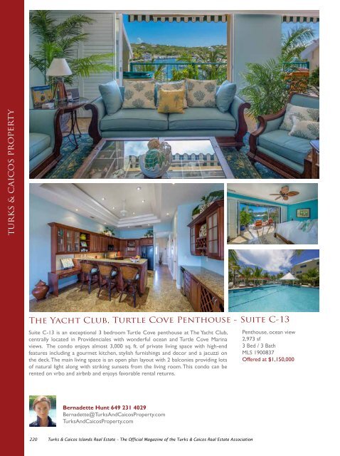 Turks & Caicos Islands Real Estate Winter/Spring 2019/20