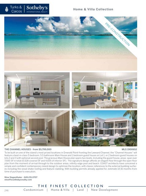 Turks & Caicos Islands Real Estate Winter/Spring 2019/20