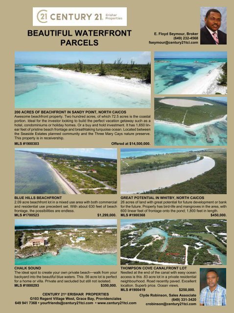 Turks & Caicos Islands Real Estate Winter/Spring 2019/20