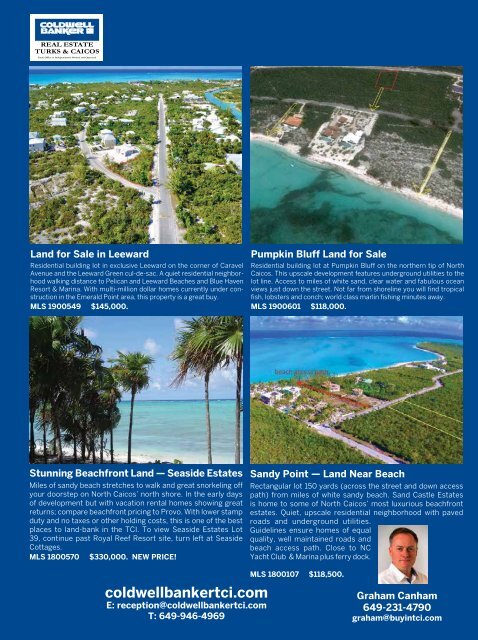 Turks & Caicos Islands Real Estate Winter/Spring 2019/20