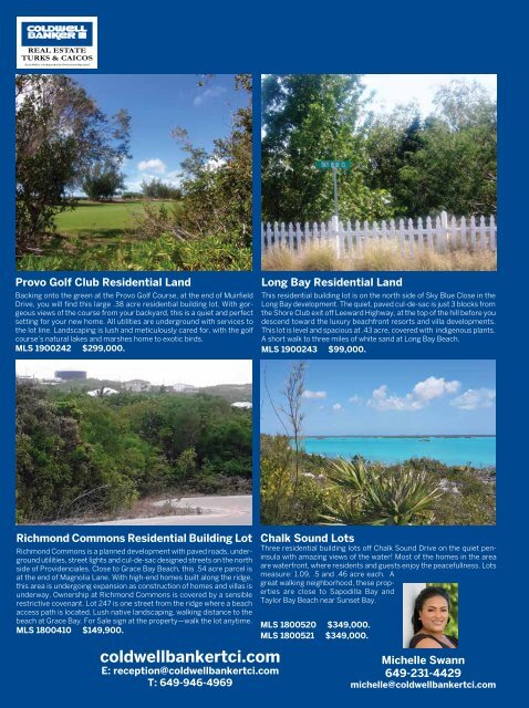 Turks & Caicos Islands Real Estate Winter/Spring 2019/20