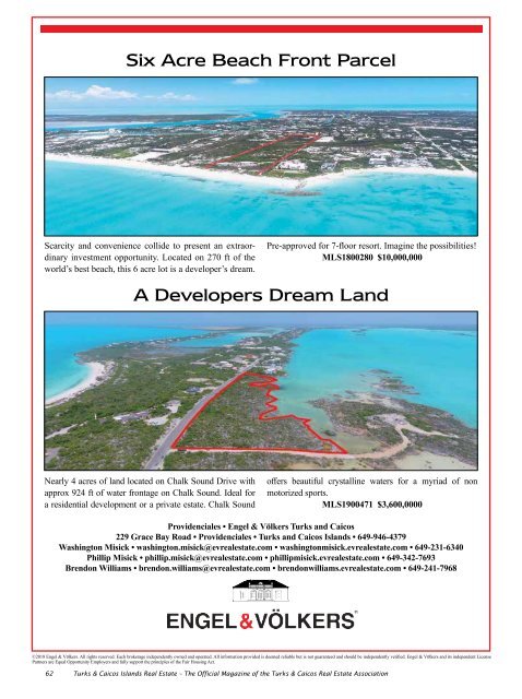 Turks & Caicos Islands Real Estate Winter/Spring 2019/20