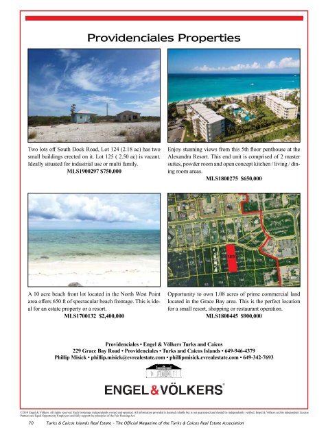 Turks & Caicos Islands Real Estate Winter/Spring 2019/20