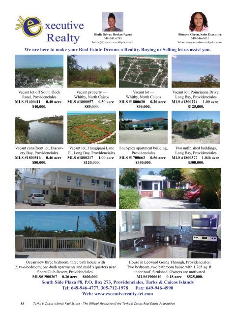 Turks & Caicos Islands Real Estate Winter/Spring 2019/20