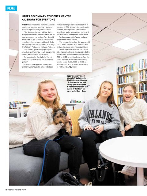 Espoo Magazine 4-2019