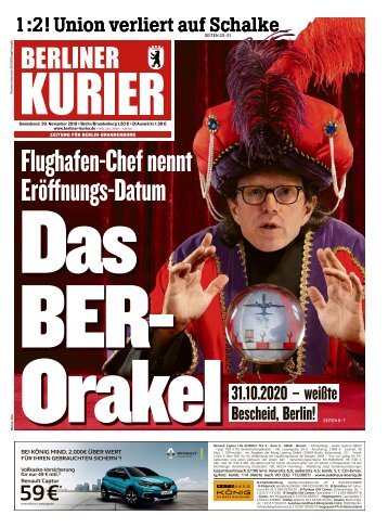 Berliner Kurier 30.11.2019