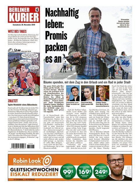 Berliner Kurier 30.11.2019