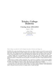 Trinity College Bulletin