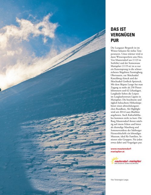 SPORTaktiv Winterguide 2019