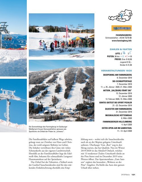 SPORTaktiv Winterguide 2019