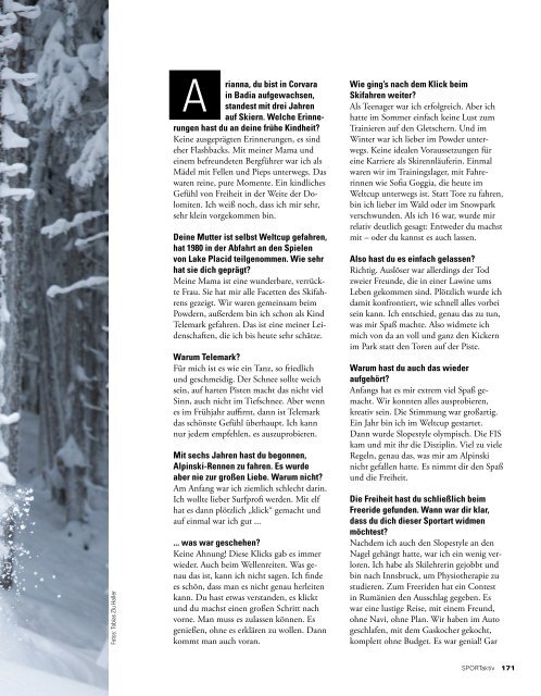 SPORTaktiv Winterguide 2019