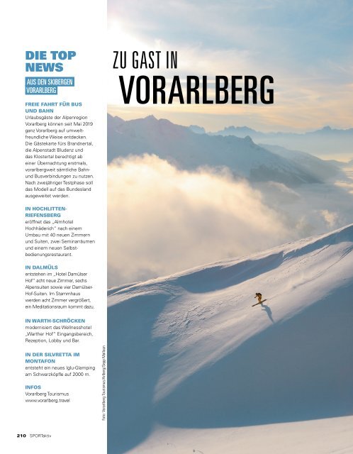 SPORTaktiv Winterguide 2019