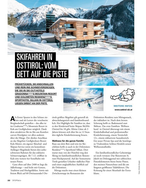 SPORTaktiv Winterguide 2019