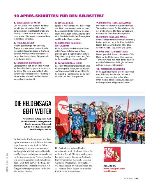 SPORTaktiv Winterguide 2019