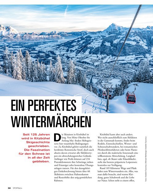 SPORTaktiv Winterguide 2019