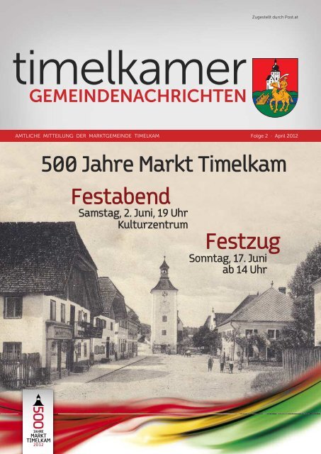 Wir gratulieren - Marktgemeinde Timelkam