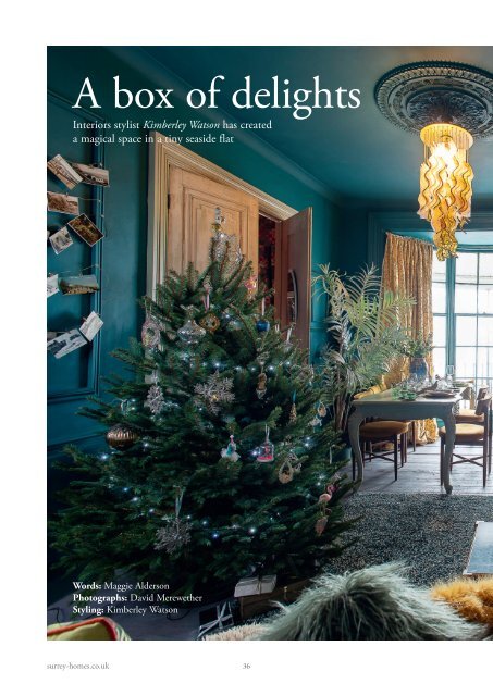 Surrey Homes | SH62 | December 2019 | Guide to Christmas supplement inside