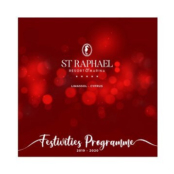 St Raphael Resort - Christmas Program 2019 - 2020