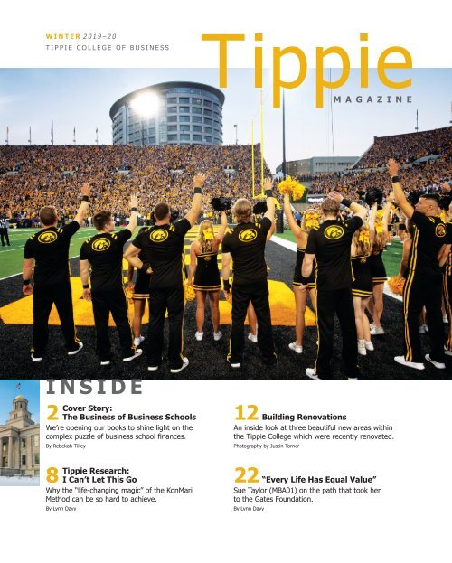 Tippie Magazine (Winter 2019-20) - Tippie College of Business