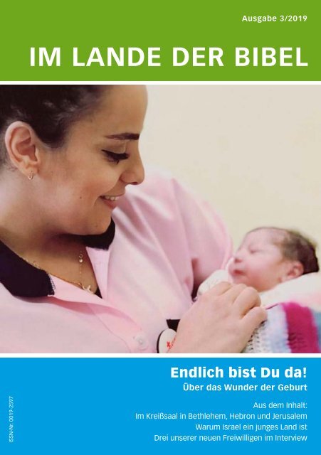 Im Lande der Bibel 3/2019