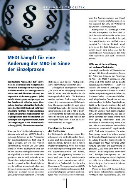 MEDorganizer - MEDI Deutschland
