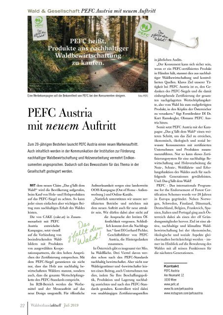 Waldverband Aktuell - Ausgabe 2019-03