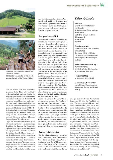 Waldverband Aktuell - Ausgabe 2019-03