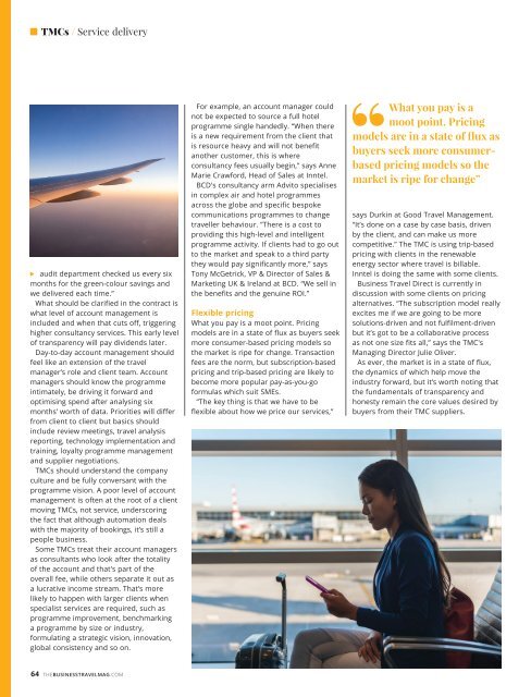 The Business Travel Magazine Dec/Jan 2019/20