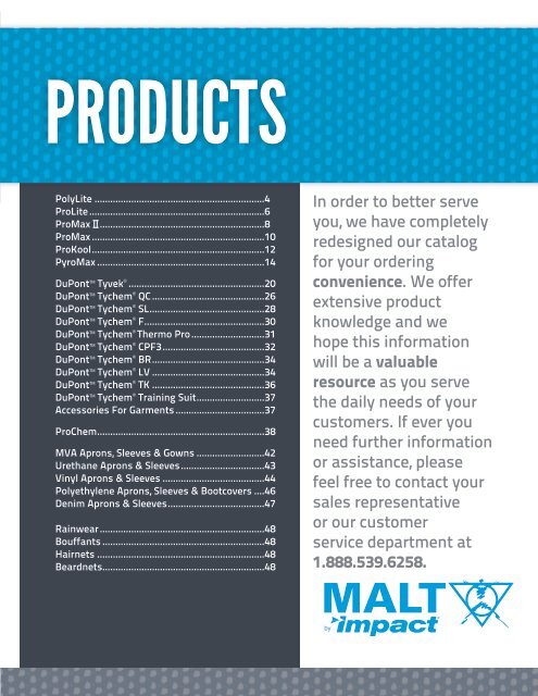 MALT Quality Body Protection (MLT1601)