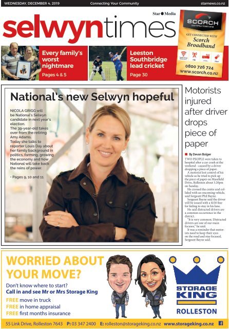 Selwyn Times: December 04, 2019