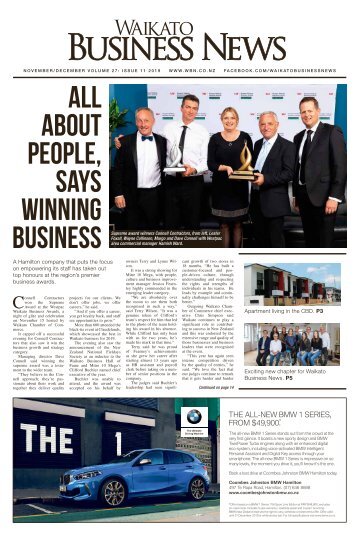 Waikato Business News November/December 2019