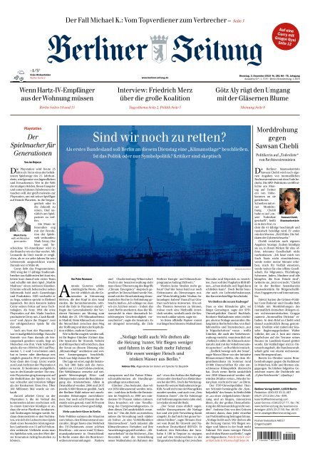 Berliner Zeitung 03.12.2019